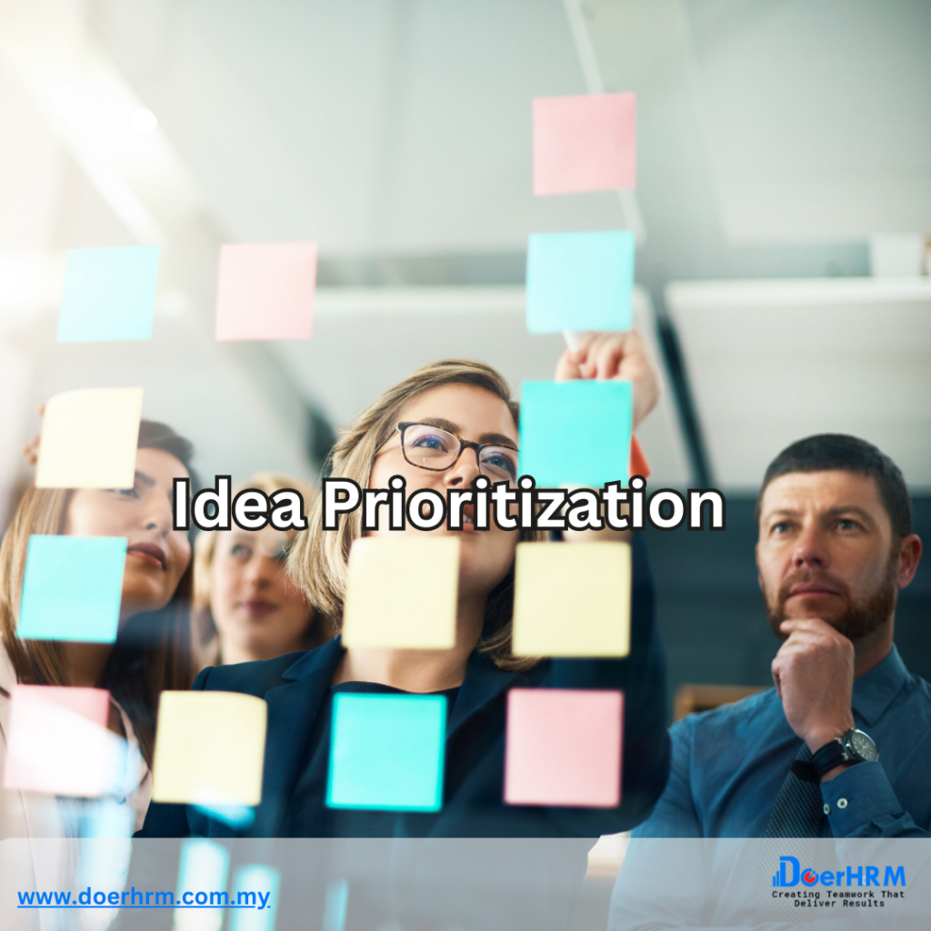 Idea Prioritization