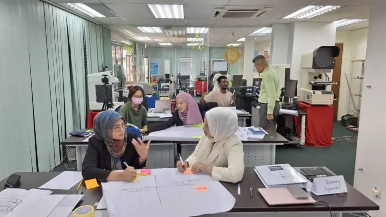 Dynamic learning environment where teams strategize using DoerHRM's competency profiling to drive performance.