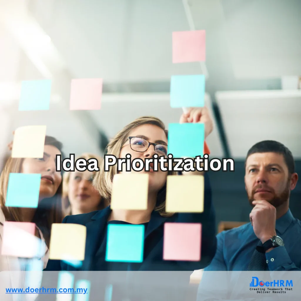 idea prioritization